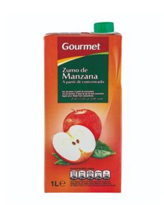 Zumo Gourmet Manzana .Brick 1L