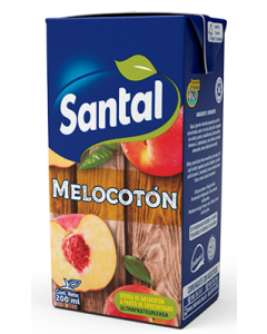 Nectar de Melocoton Tetra 200 ml Santal