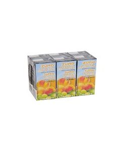 Zumo Melocoton-Manzana-Uva Coviran 200 ml Pack x 6