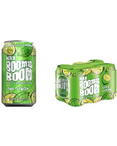 Refresco Lima Limon  Max Booms Boom lata 33cl B4X6 PACK NYLON(3GLODLBO)