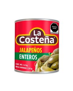 Nachos de jalapeños 6 / 2.9 kg. La Costeña