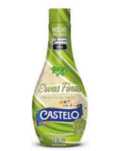 Aderezo para Ensalada Hierbas Finas Pet 236ml Castelo
