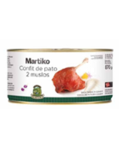 Muslos de Pato en Confitado Lata 870G 2Ud Martiko