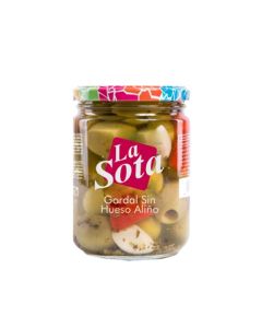 Aceituna Gordal Verde Deshuesada Aliñada La Sota 420 g