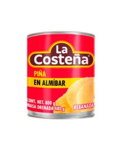 Piña rebanada 12 / 800 g  La Costeña