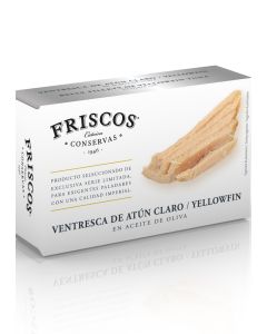 Filetes de Ventresca de Atun en aceite de Oliva OL120 Seleccionado 111 g Friscos