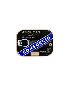 Filetes de Anchoa en Aceite de Oliva 74 g Consorcio