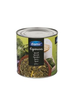 Espinacas al natural 3kg   DIAMIR
