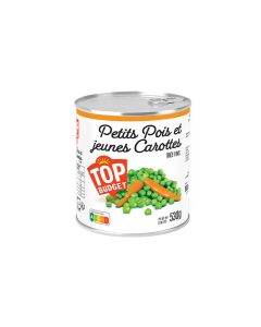 Guisantes muy finos y zanahorias Lata 530g