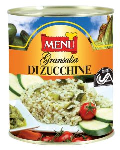 Gransalsa de Calabacin Lata 800 g MENU
