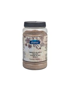 Pimienta blanca molida bote pet dosif 810gr   DIAMIR