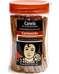 Canela Ceylan en Rama 170g Bote Carmencita