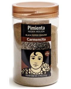 Pimienta Negra Molida 510g Bote Carmencita