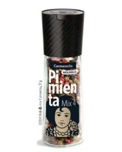 Molinillos Popurri 4 pimientas 37 g Carmencita