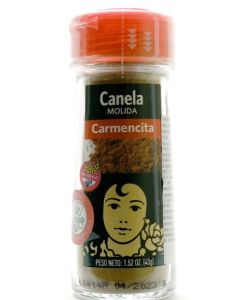 Canela molida  43 g Carmencita