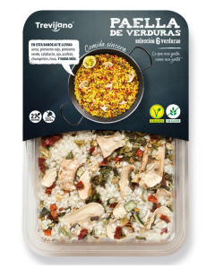 Paella de Verduras 6 Vegetables 280g Trevijano