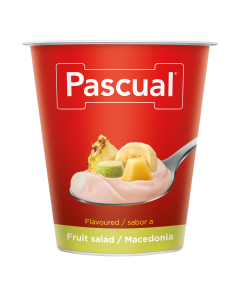 Yogur  Pasteuriz Sabor Macedonia Pascual 120gr (post lact)