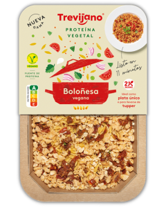 Proteina Vegetal / Pasta Boloñesa 200g Trevijano