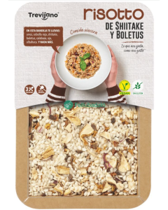 Risotto de Shiitake y Boletus (Risotto de Otoño) 280g Trevijano