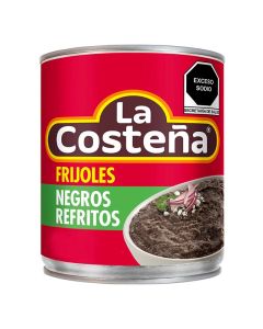 Frijoles negros refritos 6 / 3100 g  La Costeña
