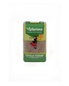Lenteja pardina Bolsa 500gr caja x 12 La Asturiana