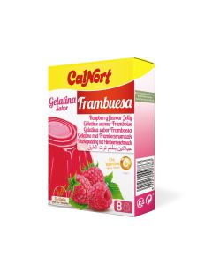 Gelatina sabor Frambuesa Estuche 2sobres 85 g (170 g) Calnort