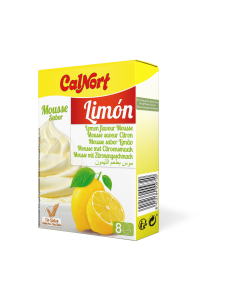 Mousse sabor Limon 2x65g Calnort