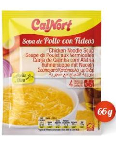 Sopa de Pollo con Fideos 66g Calnort