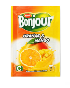 Refresco en Polvo Naranja y Mango 24 Sachets x10G Bonjour