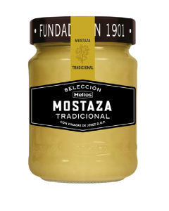 Salsa Mostaza Tradicional 210gr Helios