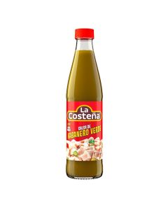 Salsa chile habanero verde Botella cj 24/145 ml  La Costeña