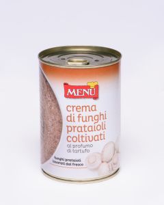 Crema de Champiñones con Trufa Lata 400G MENU