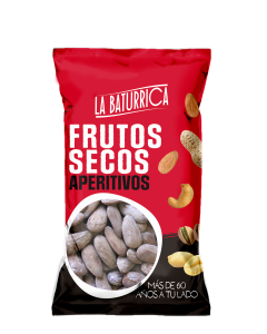 Almendra Tostada c/ Piel Agua y Sal 90gr La Baturrica