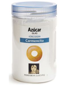 Azucar Glass 670g Bote Reposteria Carmencita