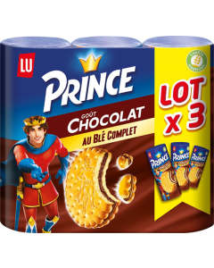 Galletas Principe Rellenas de Chocolate 3Ud X 300G Lu