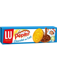 Galletas Pepito Rellena de Chocolate con Leche 192G Lu