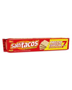 Galletas Saladas Saltitacos Paq 595g  (7 Tacos x 85gr)