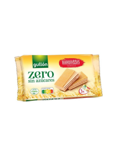 Wafer Vainilla Zero Sin Azucares 60g GULLON