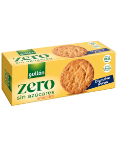 Galletas Digestive Avena Zero Sin Azucares 410g GULLON
