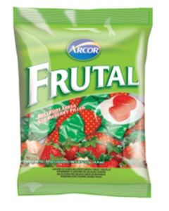 Caramelo Fresa Bolsa 540G Doble Torcido Arcor