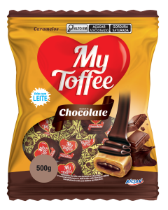Caramelo My Toffee Leche c/Choco 500 g Bolsa Riclan