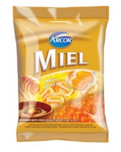 Caramelo Miel Bolsa 400G Arcor