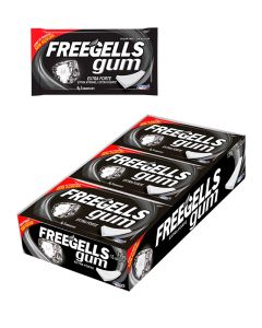 Chicle sin azucar Freegells Gum Extra Fuerte 12x15 Ud Riclan