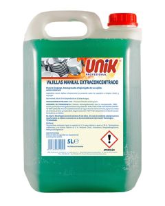 Lavavajillas manual extraconcentrado 5 L Unik