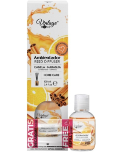Ambientador Canela-Naranja 100ml+50ml Gratis (Vintage) Mikado