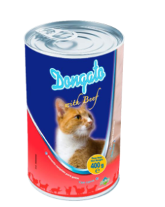 Alimento para Gatos (Pate Buey) 400g Dongato