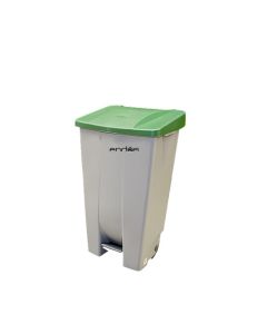 Cubo para Basura con ruedas y pedal 87.5cm x 51cm 120 L