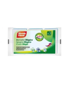 Esponja Magica de Fregar 3 Ud Mundo Floral