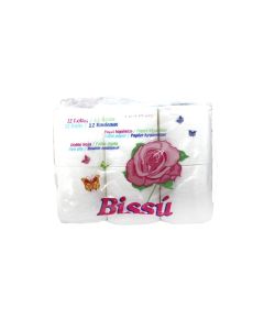 Papel Higienico. Bissu 12 Rollos Bissu