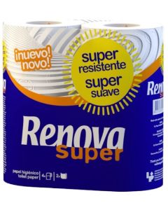 Papel Higienico Super 4 Rollos Renova